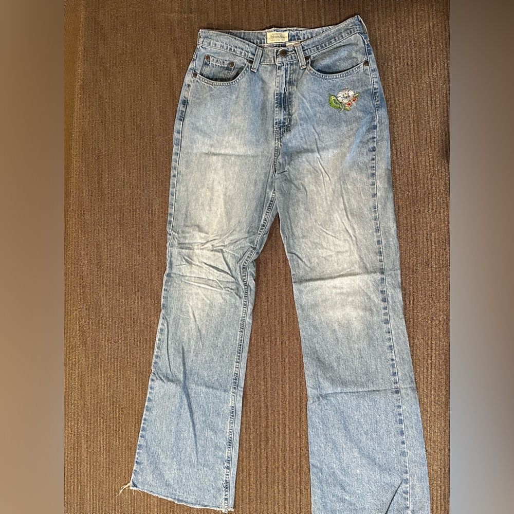 Vintage flower pants